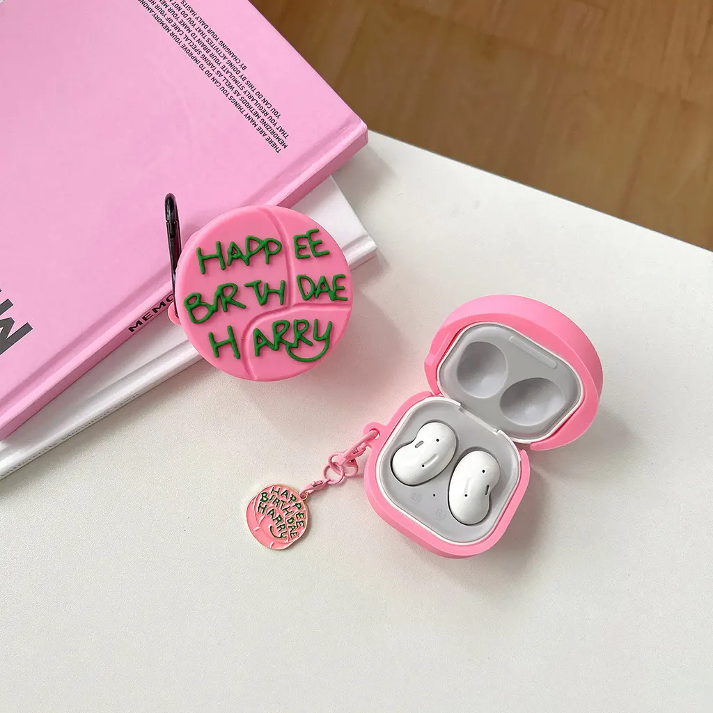 Capa De Bolo De Aniversário Para Samsung Galaxy Buds