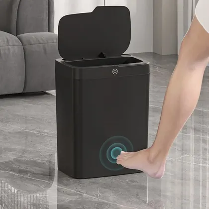 Lixeira Automática Retangular 14l com Sensor